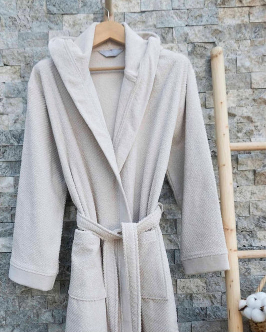 روب حمام قطن "Ivory"