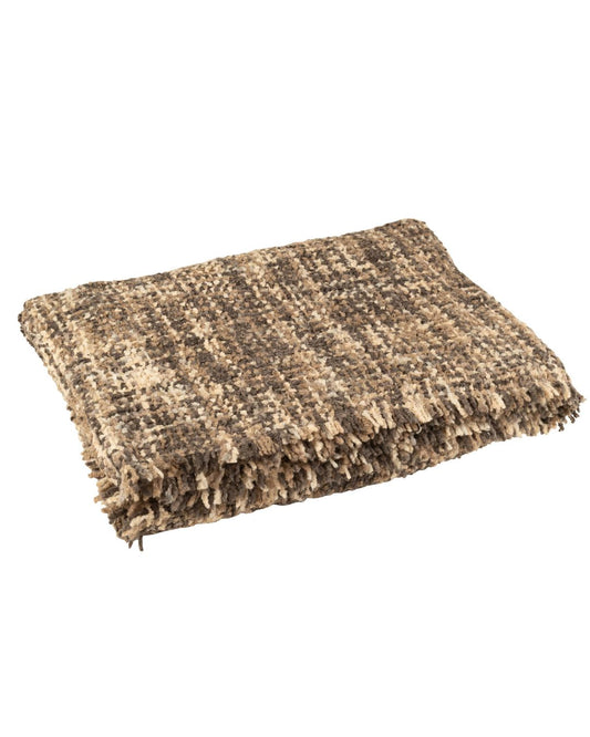 شرشف "Tweed" بني