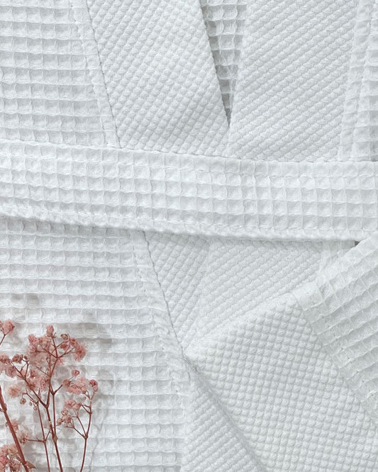 روب حمام قطن "SpaLuxe" أبيض