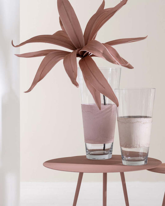 غصن"Eva"فرع واحد حجم كبير زهري فاتح