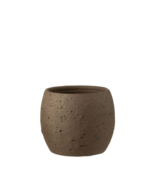 جرة "Enya" حجم وسط باللون البني