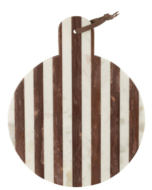 طبق تقطيع "Stripe"  دائري