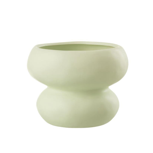 مزهرية "Circle" فستقي