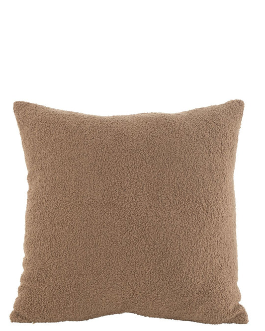 وسادة ديكور "Bouclé" بني