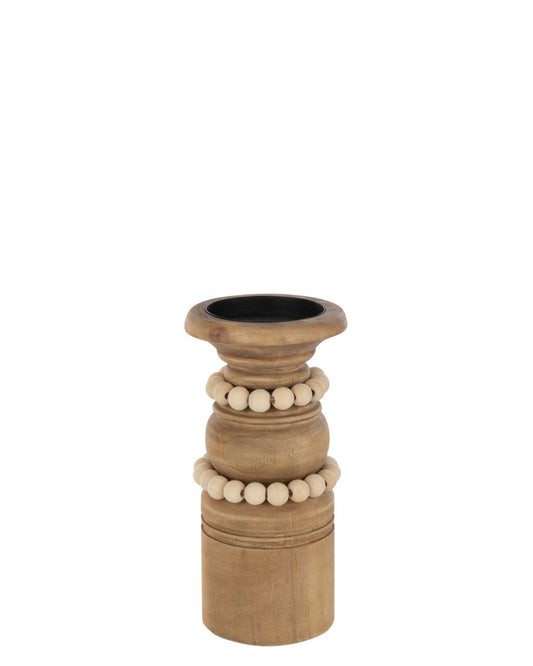 حامل شموع "Pila" طبيعي