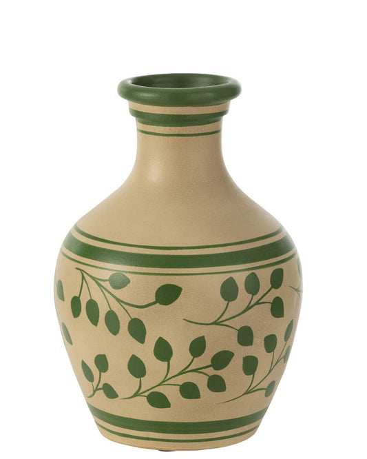 مزهرية "Leaves" بيج