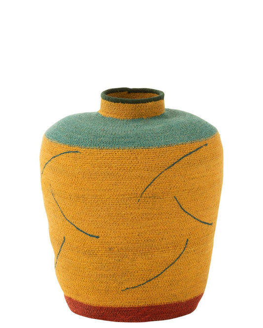 مزهرية "Curves " أزرق