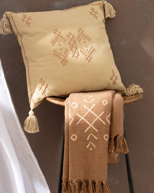 وسادة ديكور "Ethnic" بيج