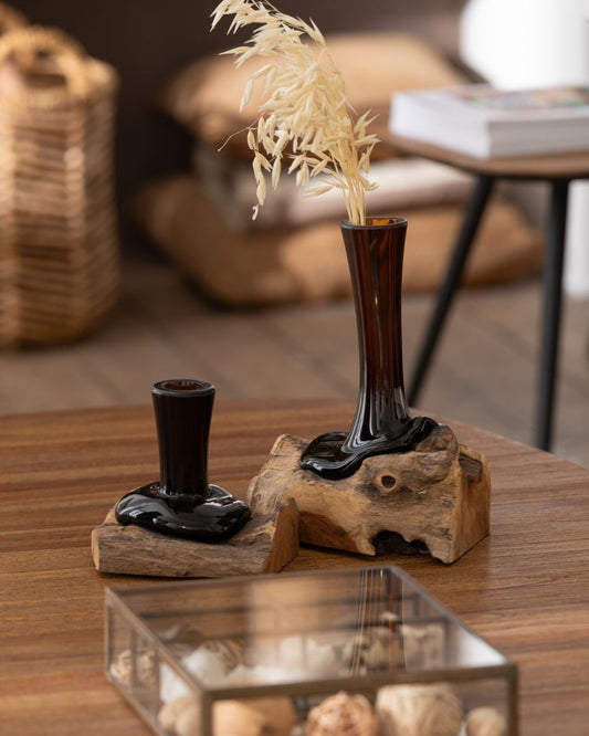 مزهرية" Gamal" عسلي