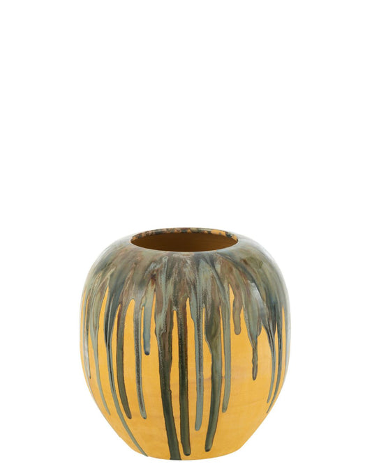 مزهرية "Paint" أصفر