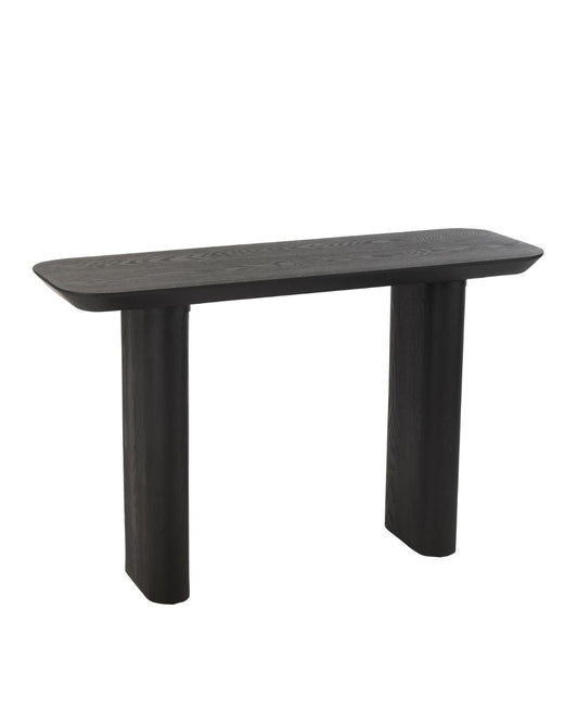 قنصل خشب أسود للديكور