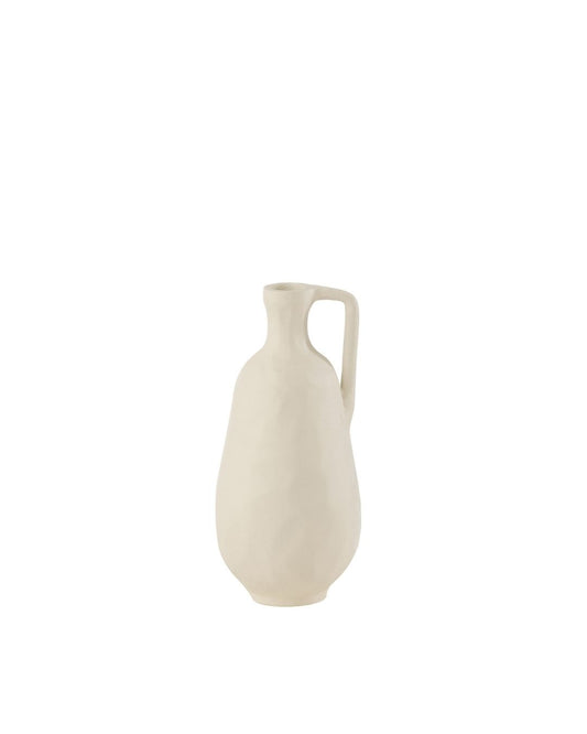 مزهرية "Goa "بلون أبيض حجم صغير