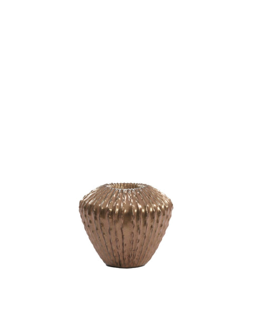 مزهرية "CACTI" باللون الذهبي