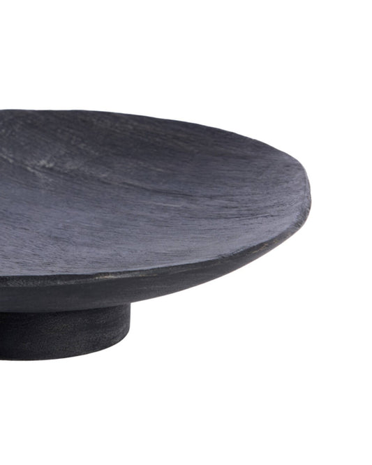 طبق ديكور "YAVIZA" باللون الأسود