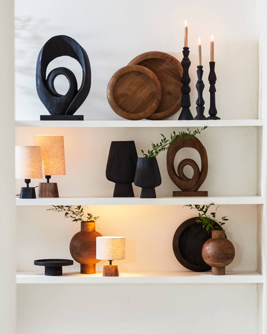 قطعة ديكور "RANDA" باللون البني