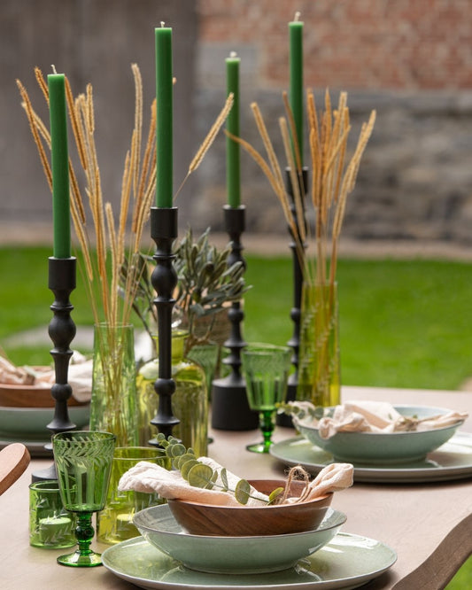 شموع طويلة " Candle" أخضر