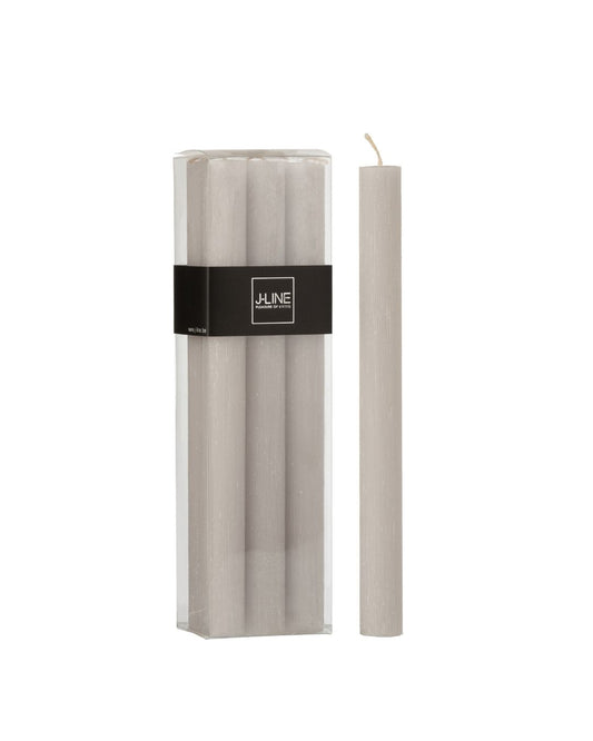 شموع طويلة " Candle" رمادي فاتح