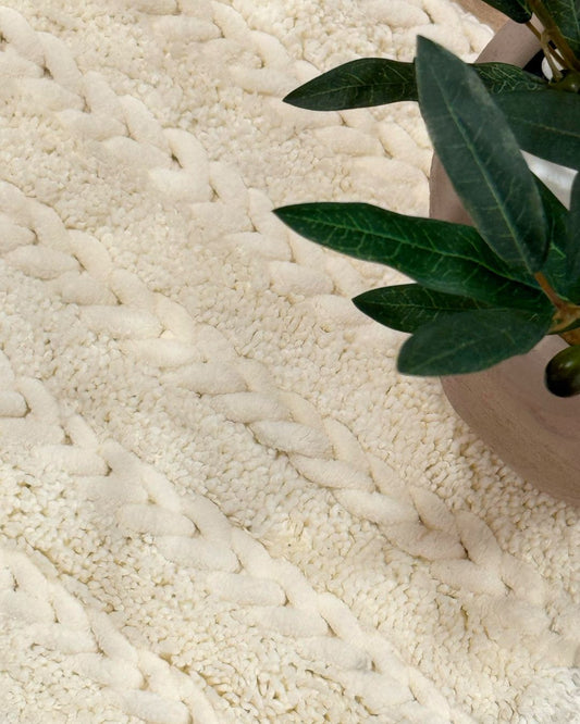 سجاد حمام  "Savvy"  اوف وايت