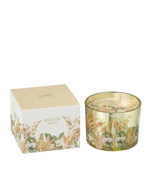شمعة "Walk In The Woods" لون أصفر
