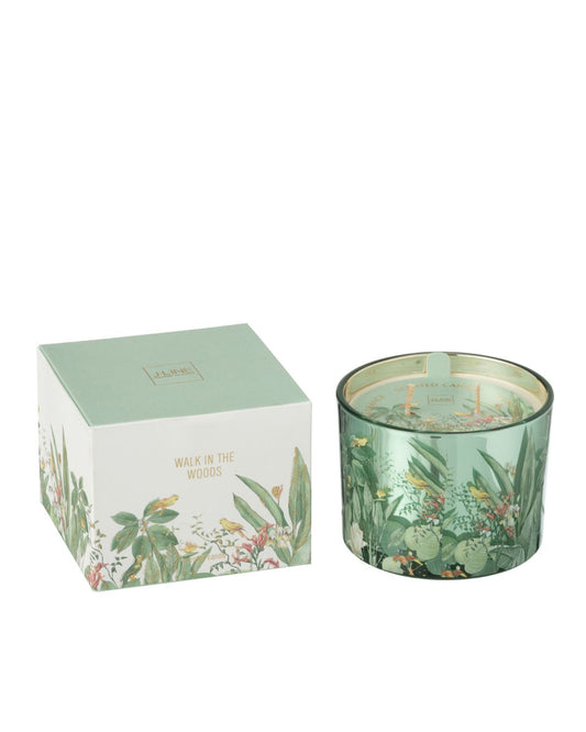 شمعة "Walk In The Woods" لون أخضر