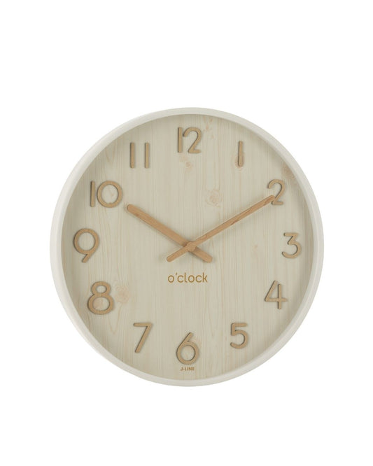 "Plywood" ساعة حائط