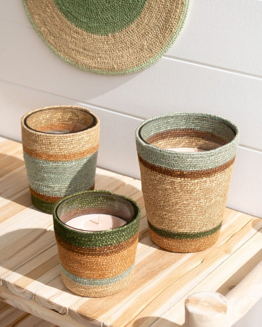 شمعة "Basket" حجم كبير