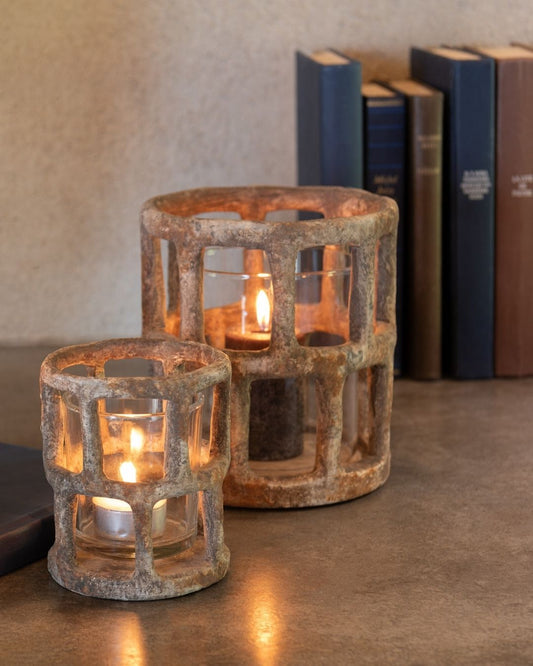 حامل شموع "Antique" حجم كبير