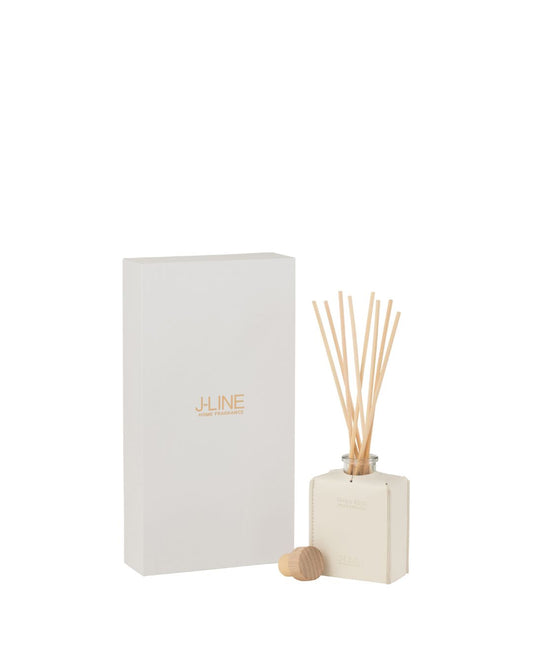 عطر منزلي "Leather" أبيض