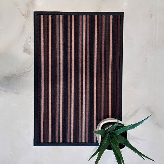 دعسات مداخل " Starry Stripes" بني