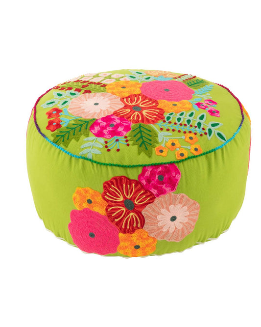 بوف "Flowers" أخضر