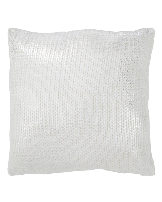 وسادة ديكور " Metallic" فضي