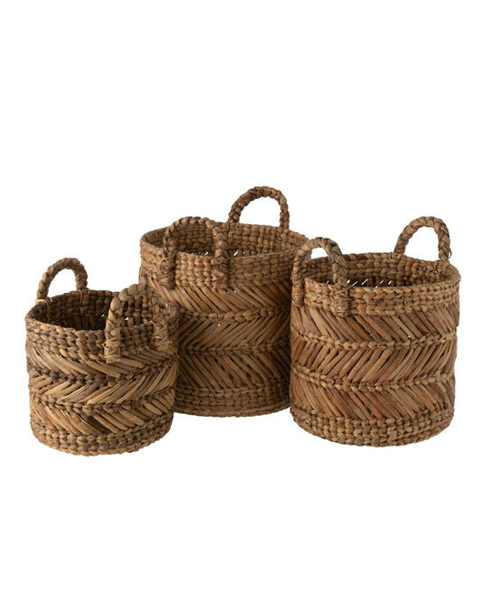 "Braided Raffia"سلال قش