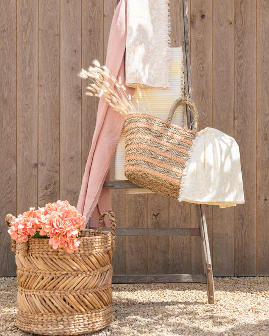 "Braided Raffia"سلال قش