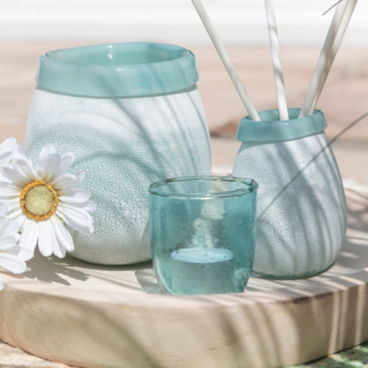 شمع "Capri" أزرق