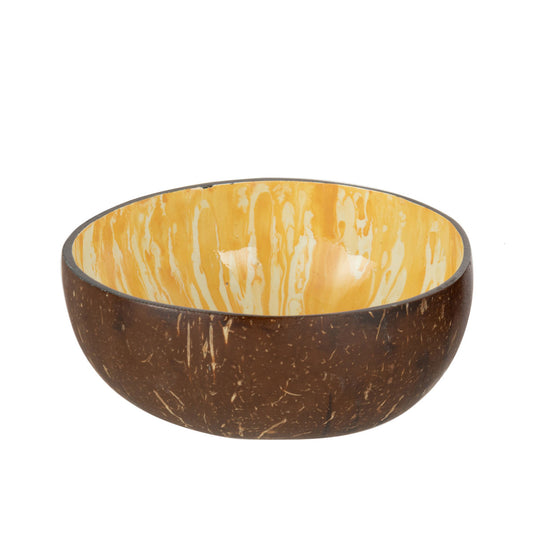 كاس Coconut Ball اصفر مموج