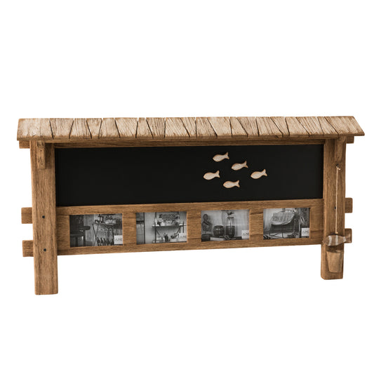 لوح مغناطيسي خشب + اطارات صور