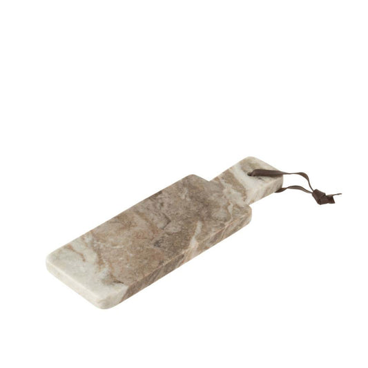 طبق تقطيع Marble رمادي وسط