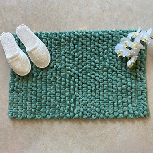 دعسة Chenille أخضر