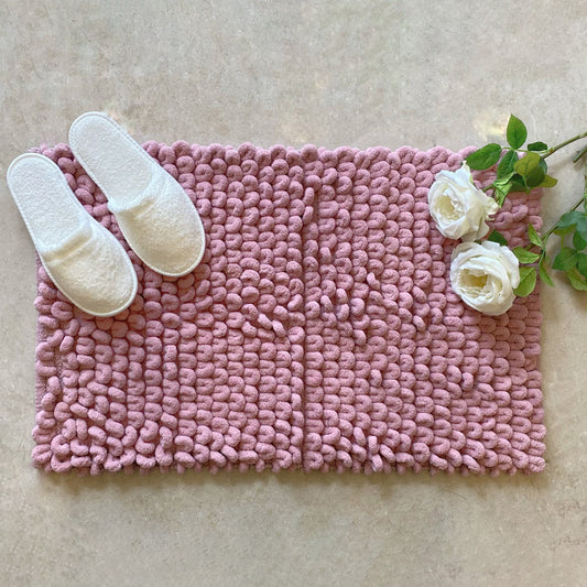 دعسة Chenille زهري