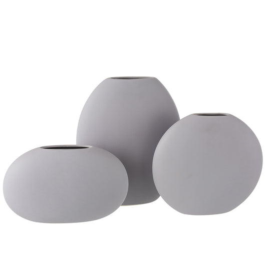 مزهرية "Circle" لون بنفسجي فاتح