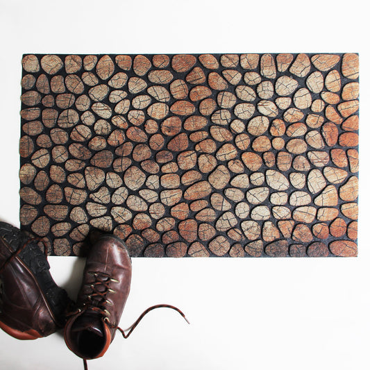 دعسات مداخل "Wood" قياس 45x75