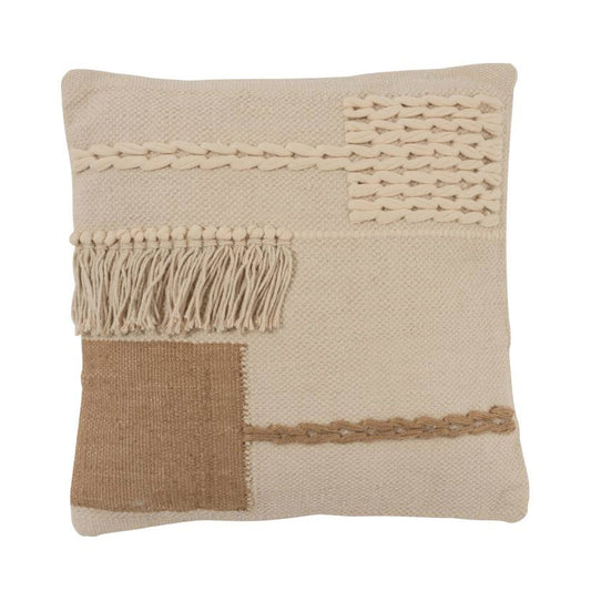 وسادة Fringes مربعة