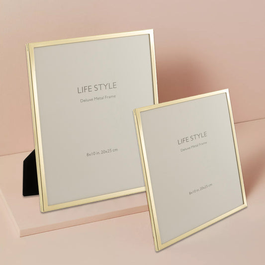 إطار صور "Fine" ذهبي