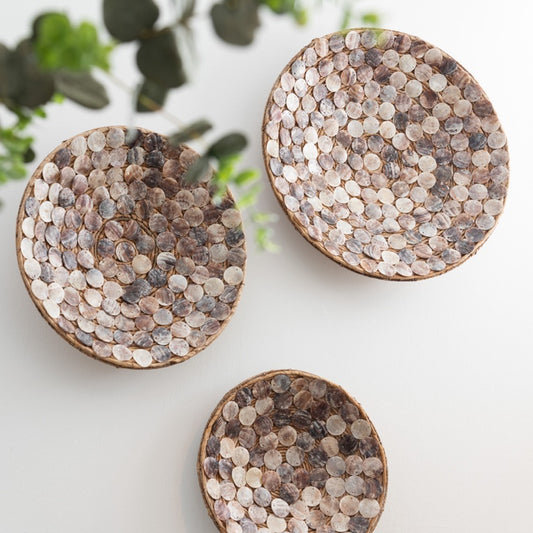 تعليقات دمج قش وصدف 