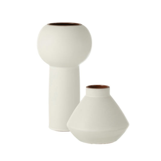 مزهريات " Terracotta " أبيض 