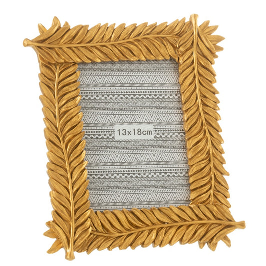 إطار صور "Leaves" ذهبي