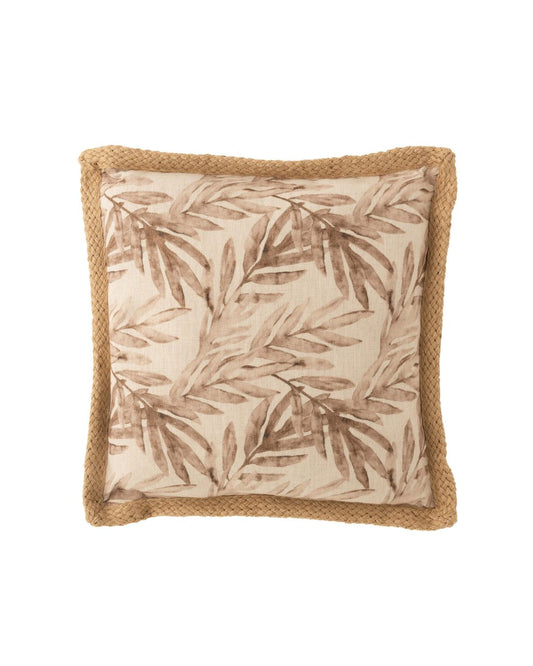 ⁨⁨⁨⁨⁨⁨⁨وسادة ديكور " Leaf" بني