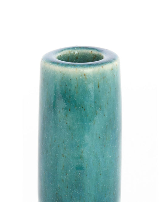 ⁨⁨⁨حامل شموع "BURANO" باللون الأزرق صغير