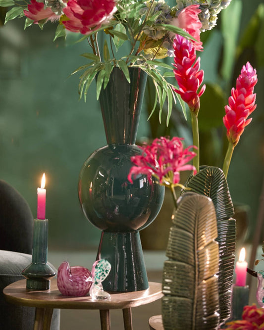 ⁨⁨⁨حامل شموع "BURANO" باللون الأزرق