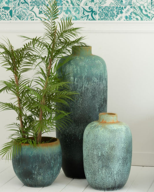 جرة"Vintage" أزرق 33x30